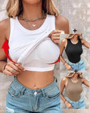 REGATA COM SUTIÃ EMBUTIDO - [PAGUE 1 LEVE 3] + BRINDE