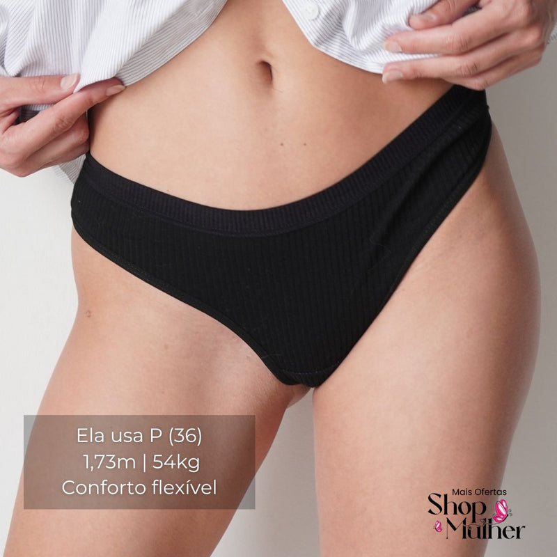 [PROMOÇÃO DE LANÇAMENTO COMPRE 5 LEVE 10] Calcinha CottonConfort® + FRETE GRÁTIS + BRINDES