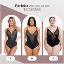Body Modelador de Renda - Sexy Lace | + Brinde