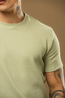 Kit com 5 Camisetas Texturizadas Malha Waffle Milano - Não amassa, não desbota e 0 transparência